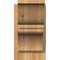 Ekena Millwork Legacy Traditional Rough Sawn Outlooker, Western Red Cedar, 8"W x 14"D x 14"H OUT08X14X14LEC01RWR - alternate 4